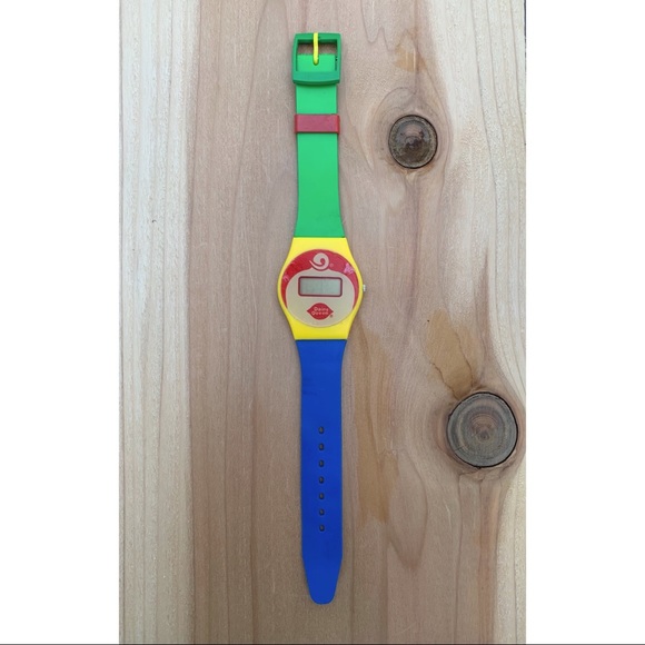 Vintage 80's Digital Watch- Dairy Queen